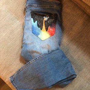 Hollister High Rise Super Skinny Crop Jeans